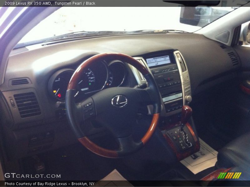Tungsten Pearl / Black 2009 Lexus RX 350 AWD