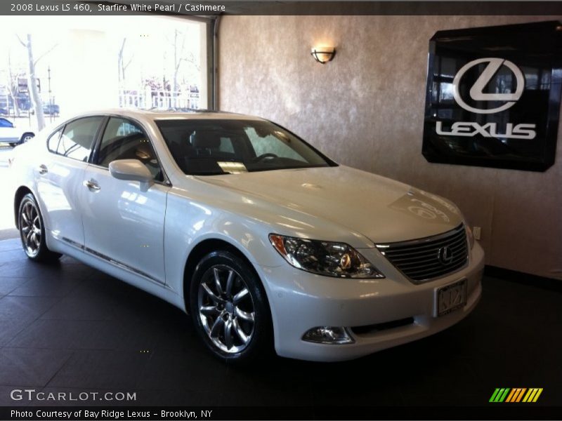 Starfire White Pearl / Cashmere 2008 Lexus LS 460