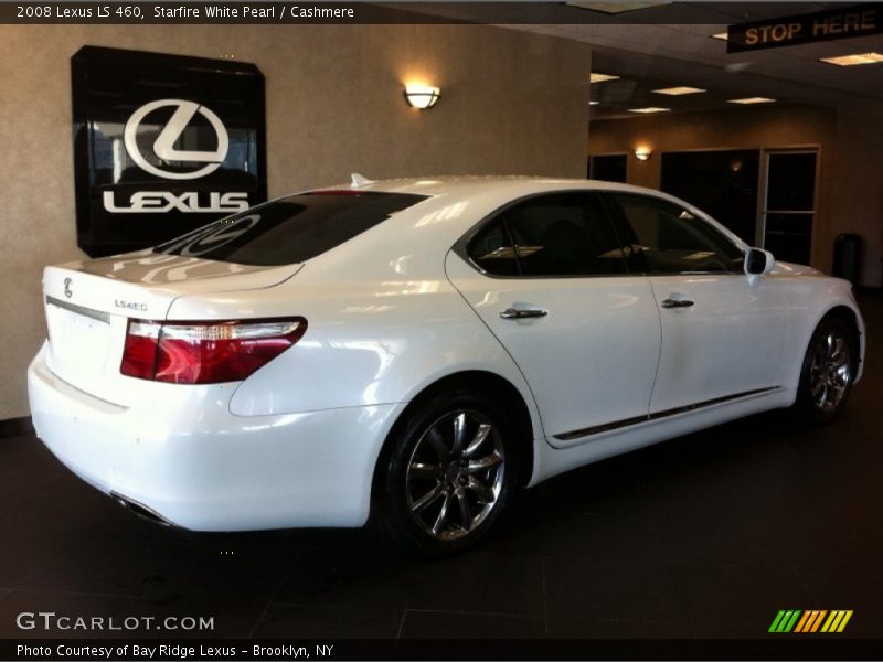 Starfire White Pearl / Cashmere 2008 Lexus LS 460