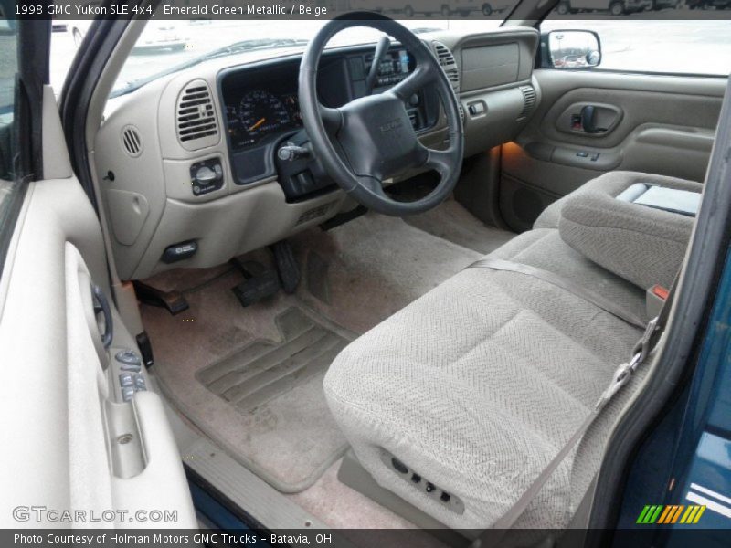  1998 Yukon SLE 4x4 Beige Interior