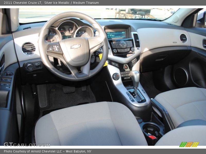 Silver Ice Metallic / Medium Titanium 2011 Chevrolet Cruze LT
