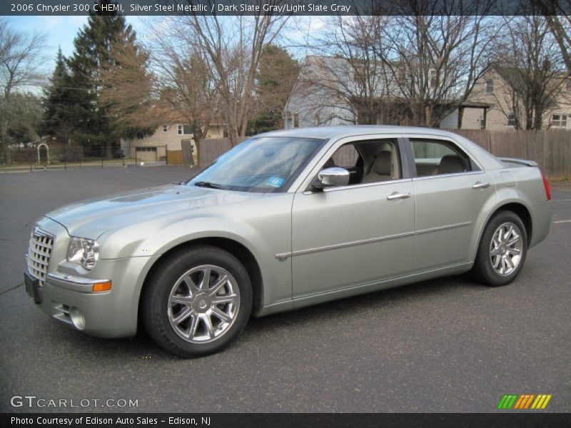 Silver Steel Metallic / Dark Slate Gray/Light Slate Gray 2006 Chrysler 300 C HEMI