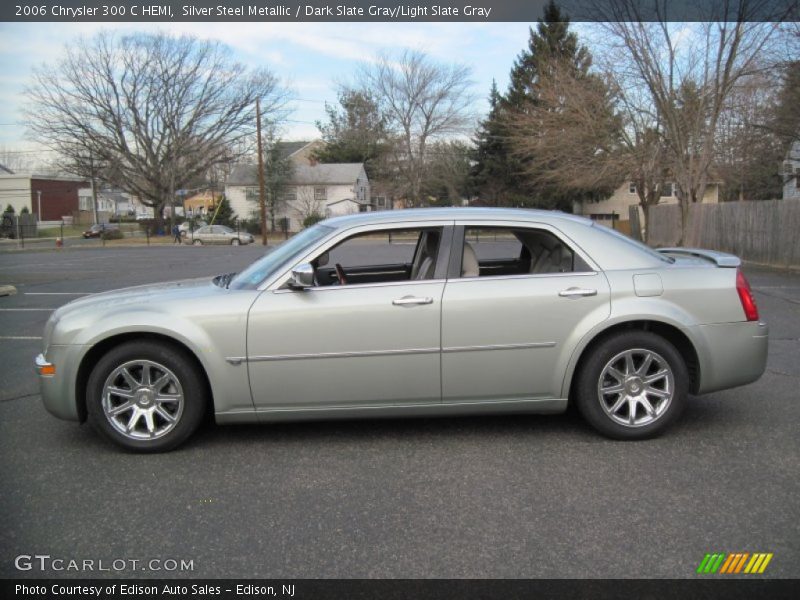 Silver Steel Metallic / Dark Slate Gray/Light Slate Gray 2006 Chrysler 300 C HEMI