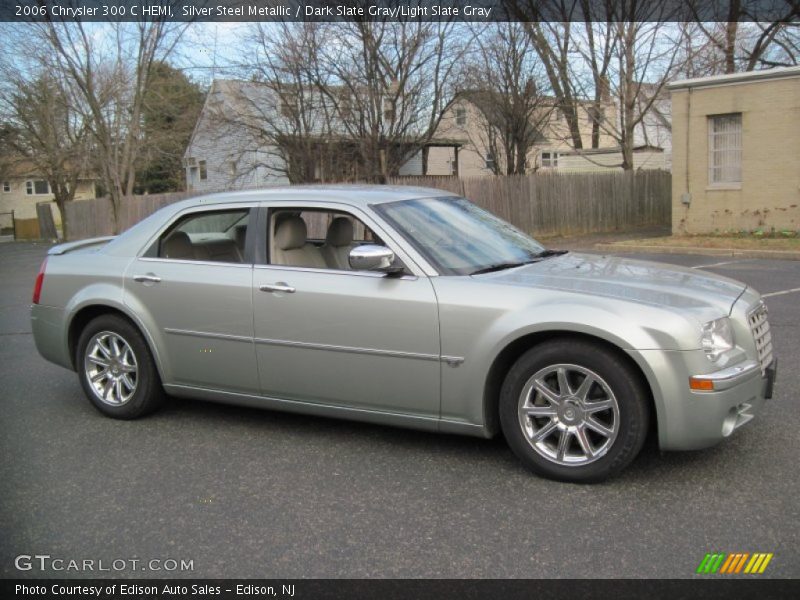 Silver Steel Metallic / Dark Slate Gray/Light Slate Gray 2006 Chrysler 300 C HEMI