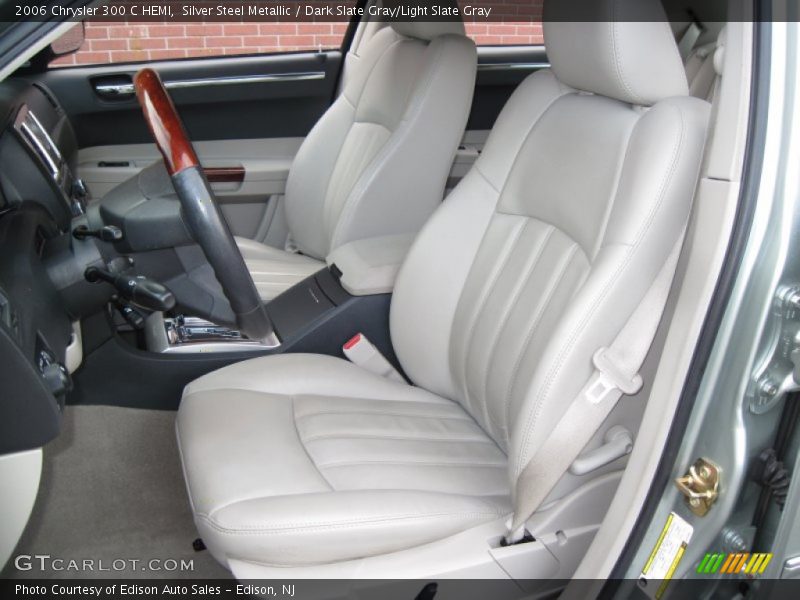 Silver Steel Metallic / Dark Slate Gray/Light Slate Gray 2006 Chrysler 300 C HEMI