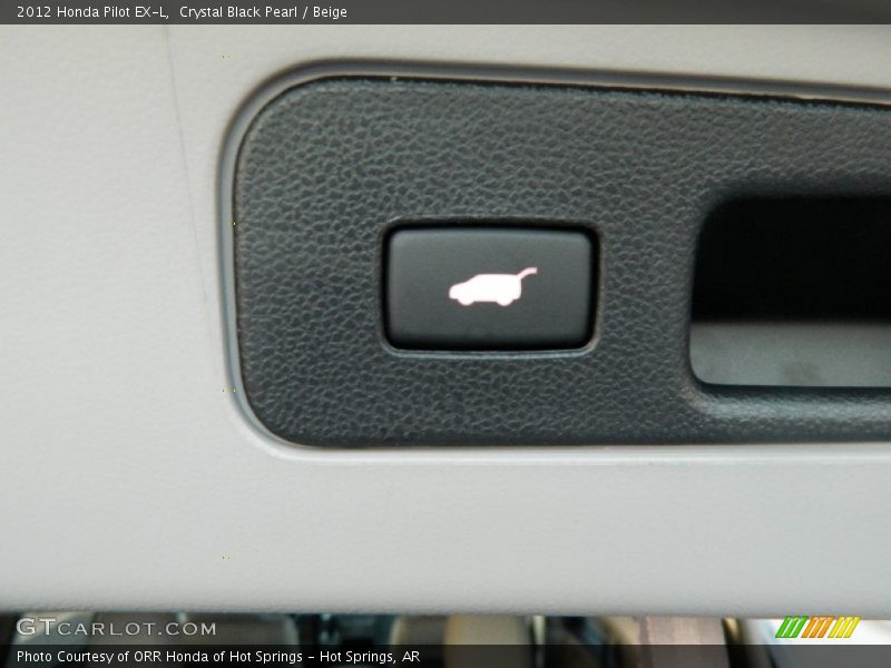 Crystal Black Pearl / Beige 2012 Honda Pilot EX-L