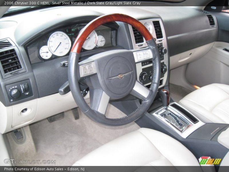 Silver Steel Metallic / Dark Slate Gray/Light Slate Gray 2006 Chrysler 300 C HEMI