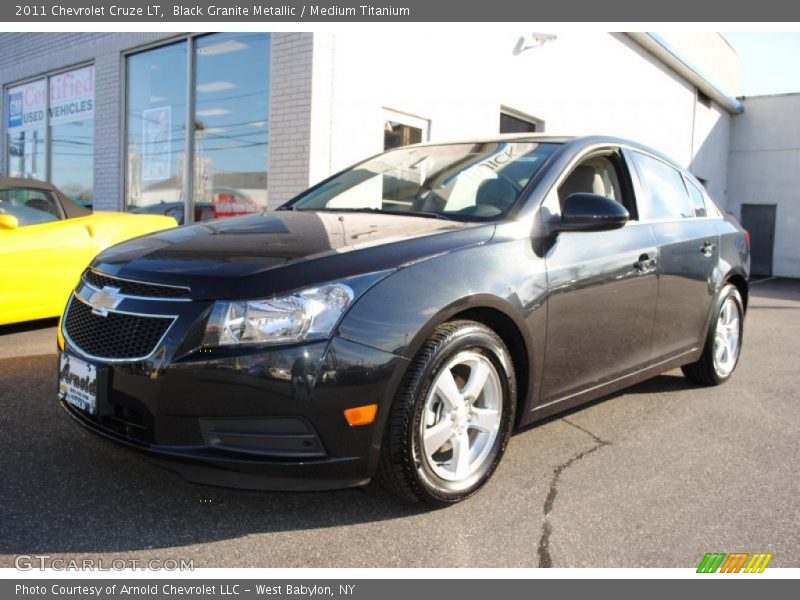 Black Granite Metallic / Medium Titanium 2011 Chevrolet Cruze LT