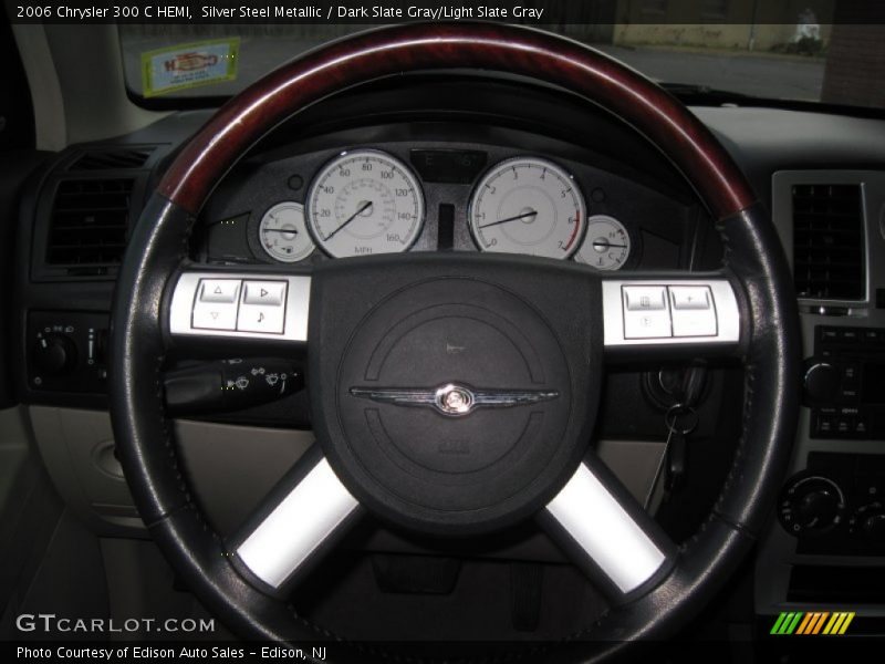 Silver Steel Metallic / Dark Slate Gray/Light Slate Gray 2006 Chrysler 300 C HEMI