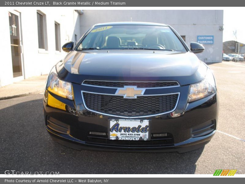Black Granite Metallic / Medium Titanium 2011 Chevrolet Cruze LT