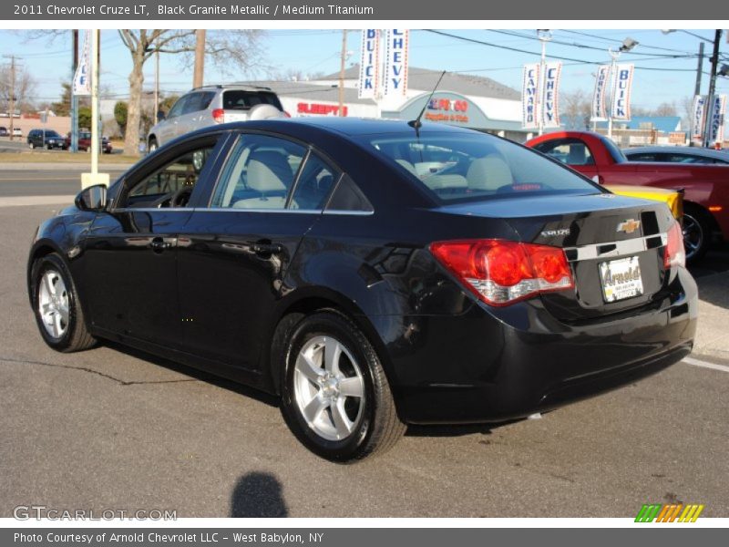 Black Granite Metallic / Medium Titanium 2011 Chevrolet Cruze LT