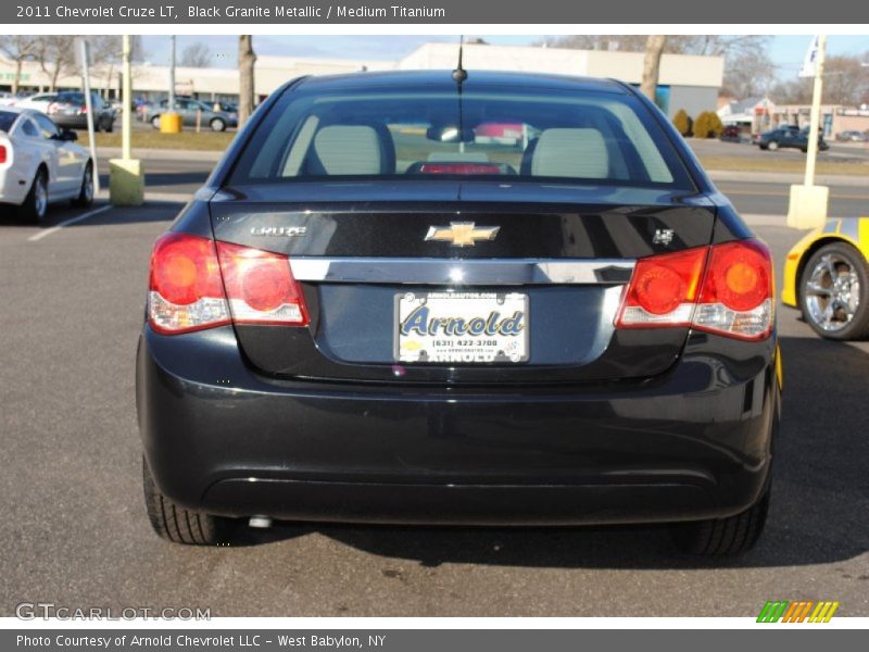 Black Granite Metallic / Medium Titanium 2011 Chevrolet Cruze LT