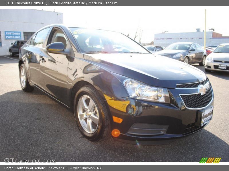 Black Granite Metallic / Medium Titanium 2011 Chevrolet Cruze LT
