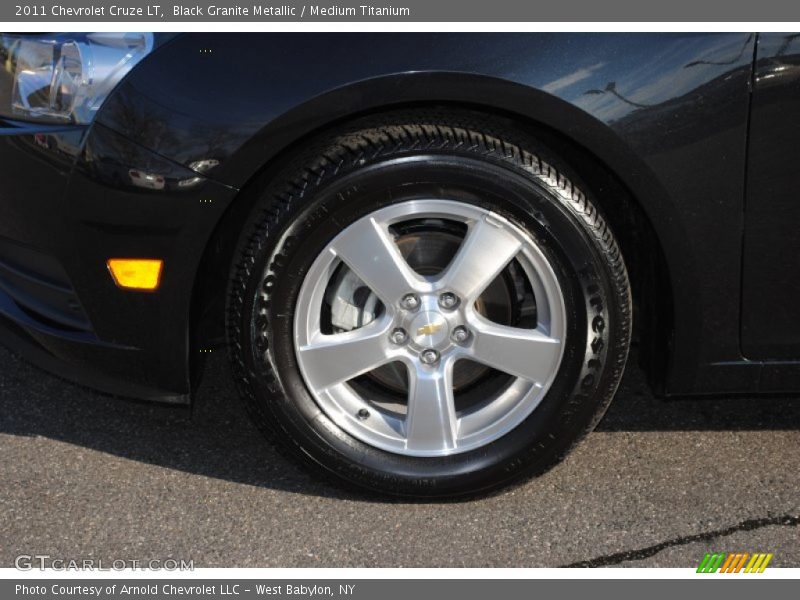Black Granite Metallic / Medium Titanium 2011 Chevrolet Cruze LT