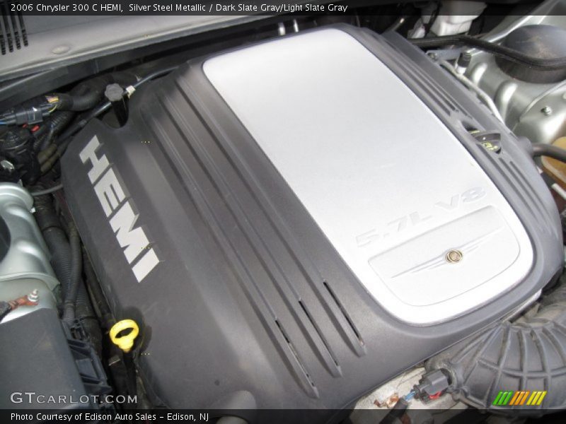 Silver Steel Metallic / Dark Slate Gray/Light Slate Gray 2006 Chrysler 300 C HEMI