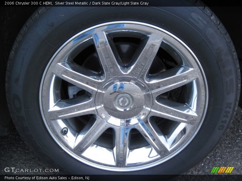 Silver Steel Metallic / Dark Slate Gray/Light Slate Gray 2006 Chrysler 300 C HEMI