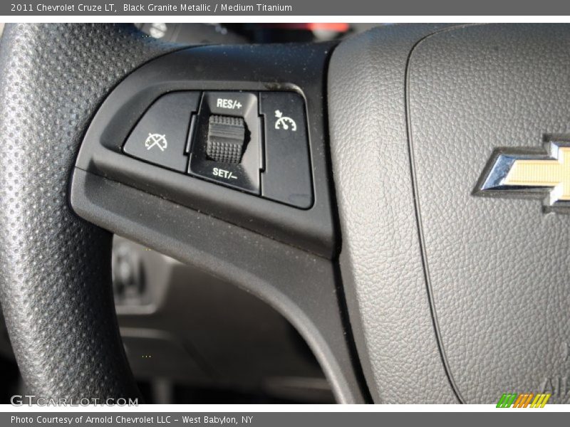 Black Granite Metallic / Medium Titanium 2011 Chevrolet Cruze LT