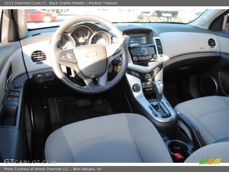 Black Granite Metallic / Medium Titanium 2011 Chevrolet Cruze LT