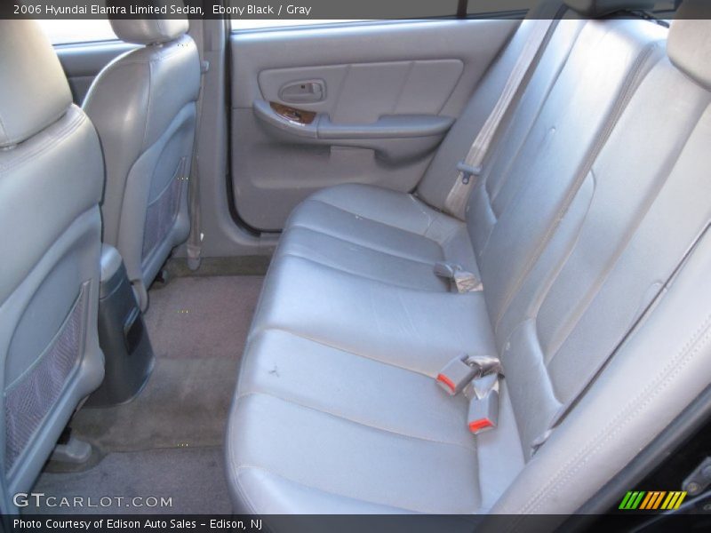 Ebony Black / Gray 2006 Hyundai Elantra Limited Sedan