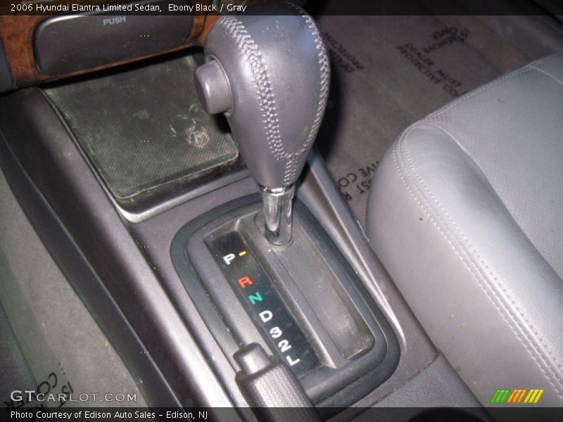 Ebony Black / Gray 2006 Hyundai Elantra Limited Sedan