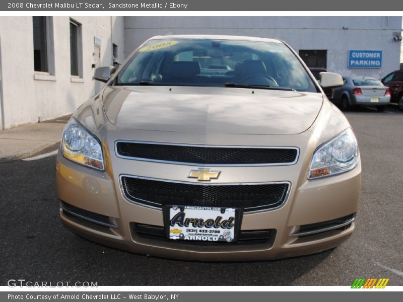 Sandstone Metallic / Ebony 2008 Chevrolet Malibu LT Sedan