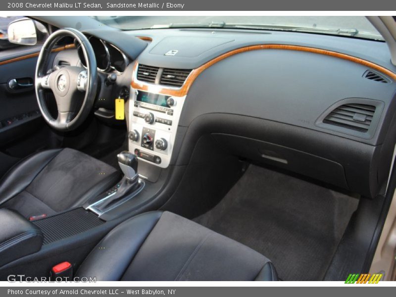 Sandstone Metallic / Ebony 2008 Chevrolet Malibu LT Sedan