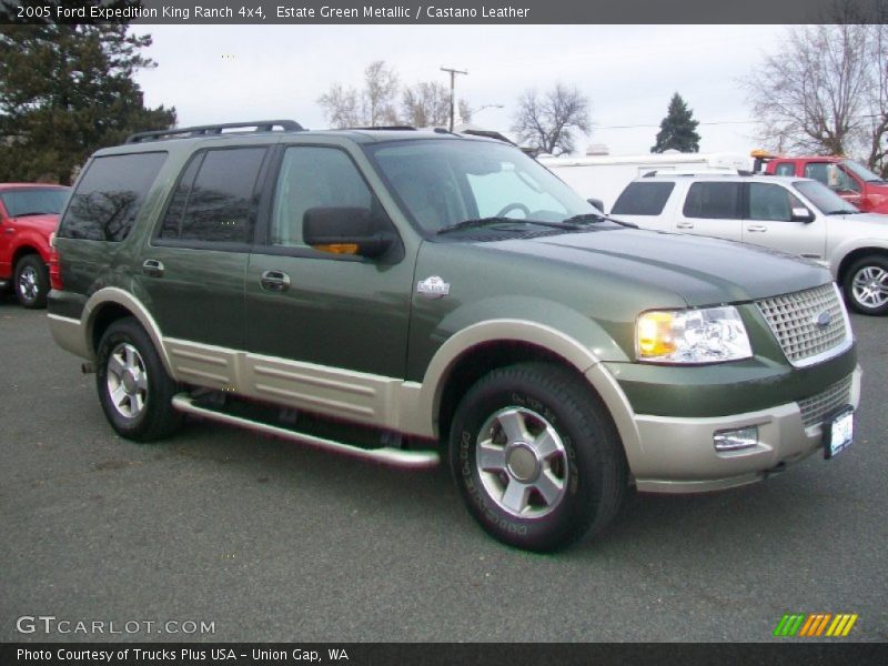 Estate Green Metallic / Castano Leather 2005 Ford Expedition King Ranch 4x4