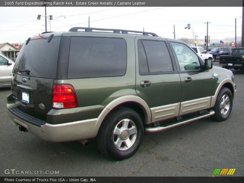 Estate Green Metallic / Castano Leather 2005 Ford Expedition King Ranch 4x4