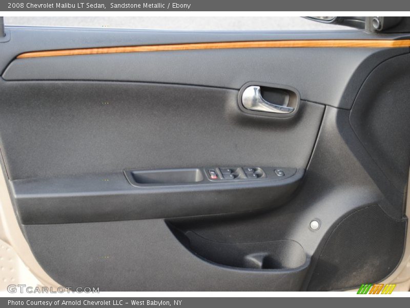 Sandstone Metallic / Ebony 2008 Chevrolet Malibu LT Sedan