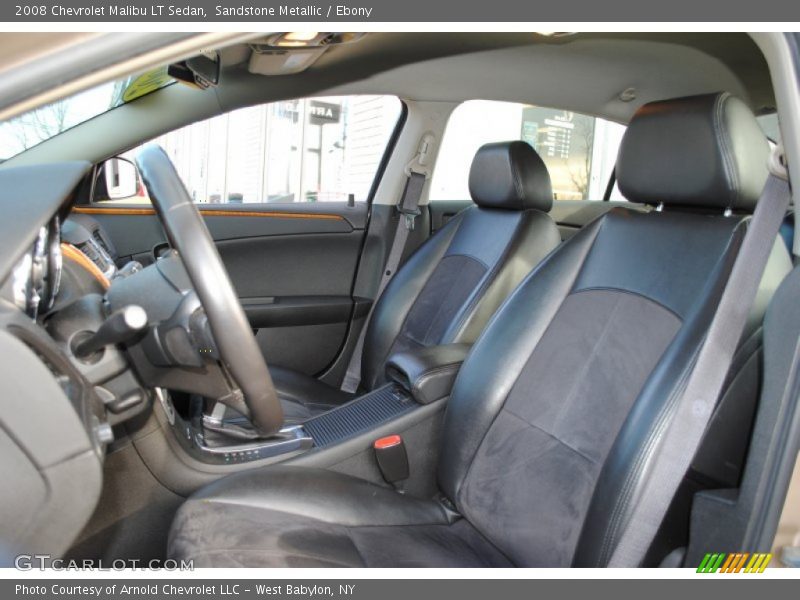 Sandstone Metallic / Ebony 2008 Chevrolet Malibu LT Sedan
