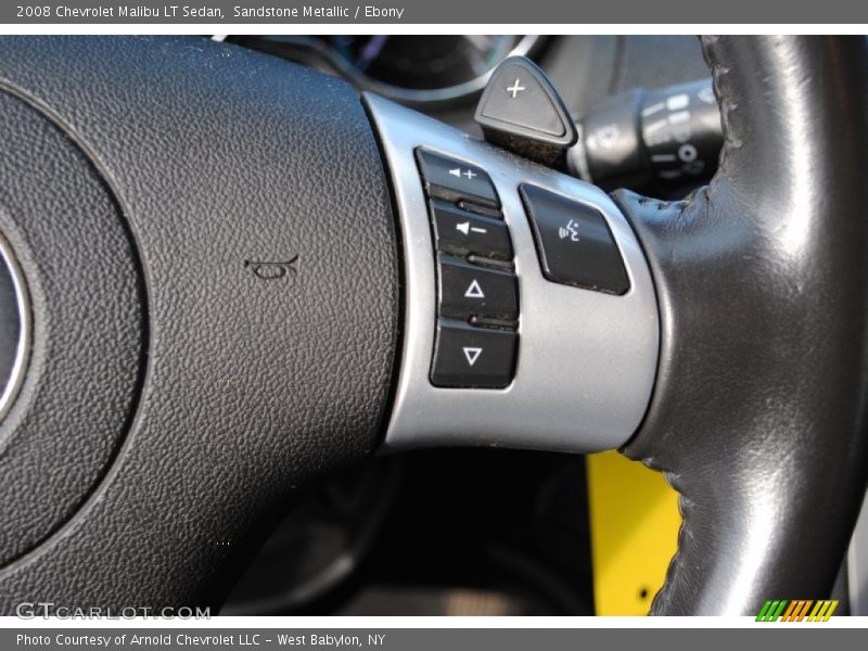 Sandstone Metallic / Ebony 2008 Chevrolet Malibu LT Sedan