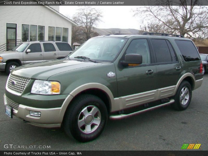 Estate Green Metallic / Castano Leather 2005 Ford Expedition King Ranch 4x4