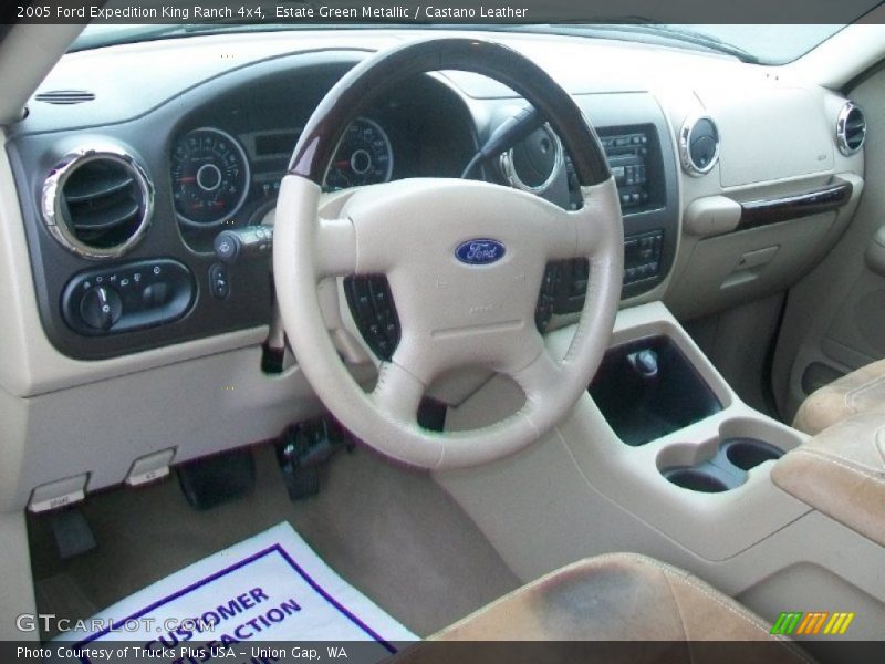 Estate Green Metallic / Castano Leather 2005 Ford Expedition King Ranch 4x4