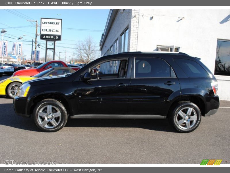 Black / Light Gray 2008 Chevrolet Equinox LT AWD