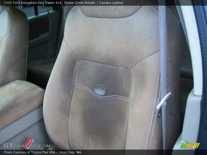 Estate Green Metallic / Castano Leather 2005 Ford Expedition King Ranch 4x4