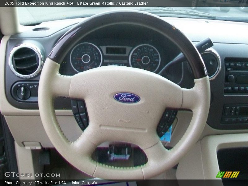 Estate Green Metallic / Castano Leather 2005 Ford Expedition King Ranch 4x4