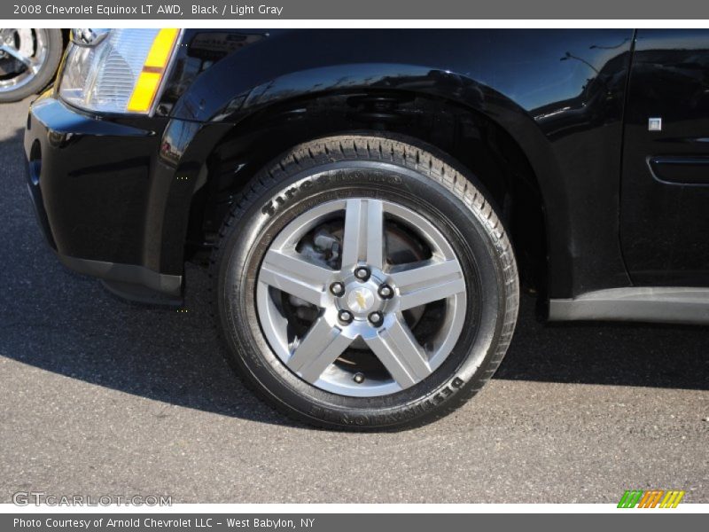 Black / Light Gray 2008 Chevrolet Equinox LT AWD