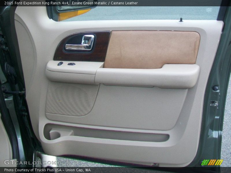 Estate Green Metallic / Castano Leather 2005 Ford Expedition King Ranch 4x4