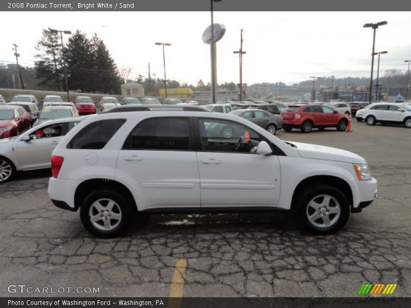 Bright White / Sand 2008 Pontiac Torrent