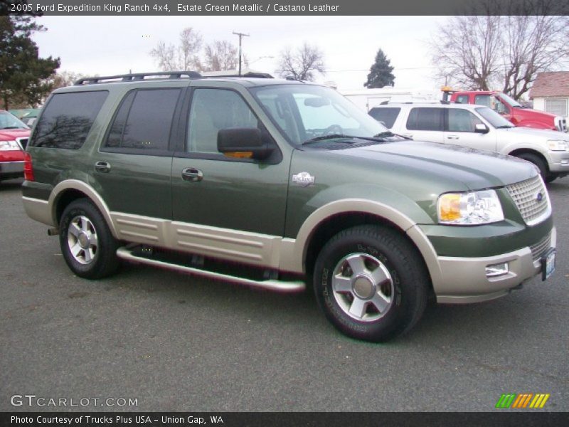 Estate Green Metallic / Castano Leather 2005 Ford Expedition King Ranch 4x4