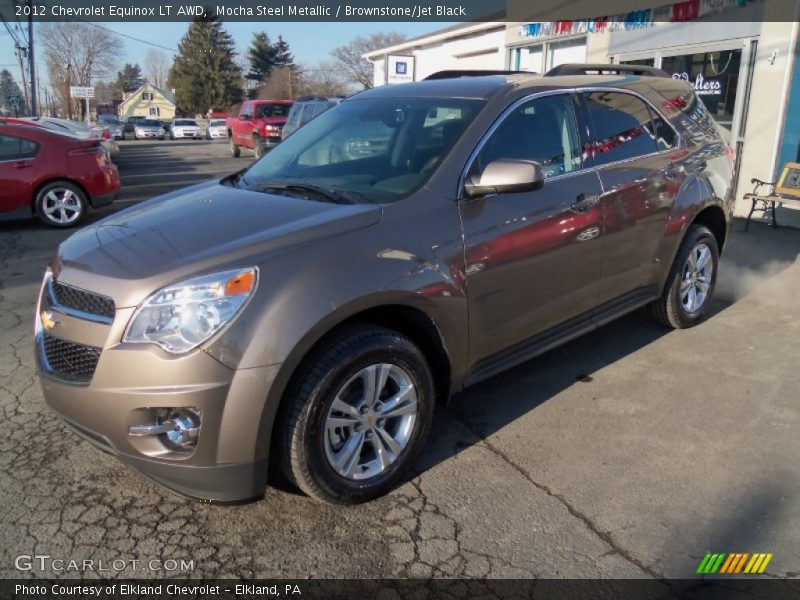 Mocha Steel Metallic / Brownstone/Jet Black 2012 Chevrolet Equinox LT AWD