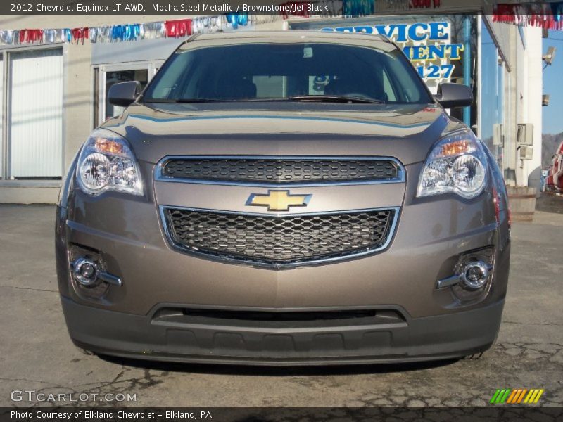 Mocha Steel Metallic / Brownstone/Jet Black 2012 Chevrolet Equinox LT AWD