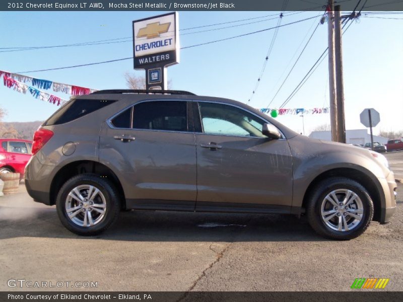 Mocha Steel Metallic / Brownstone/Jet Black 2012 Chevrolet Equinox LT AWD