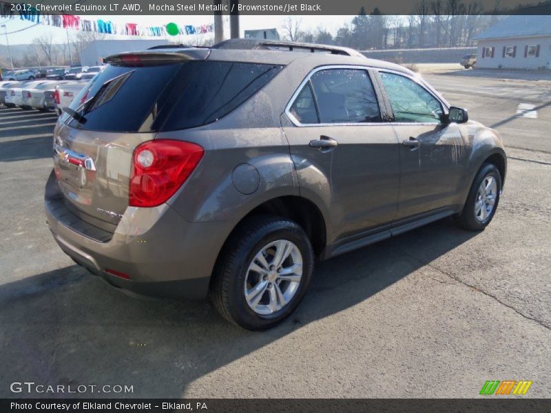 Mocha Steel Metallic / Brownstone/Jet Black 2012 Chevrolet Equinox LT AWD