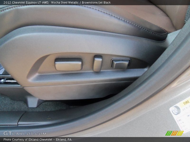 Mocha Steel Metallic / Brownstone/Jet Black 2012 Chevrolet Equinox LT AWD