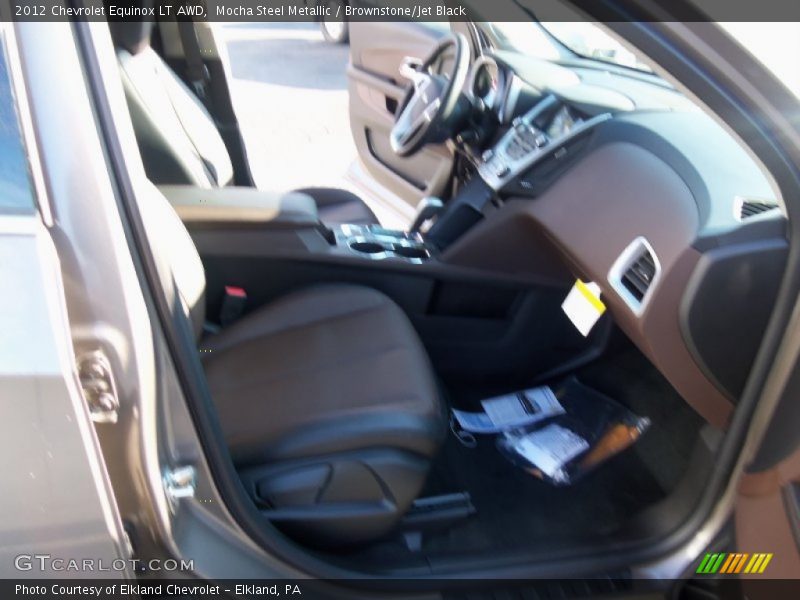 Mocha Steel Metallic / Brownstone/Jet Black 2012 Chevrolet Equinox LT AWD