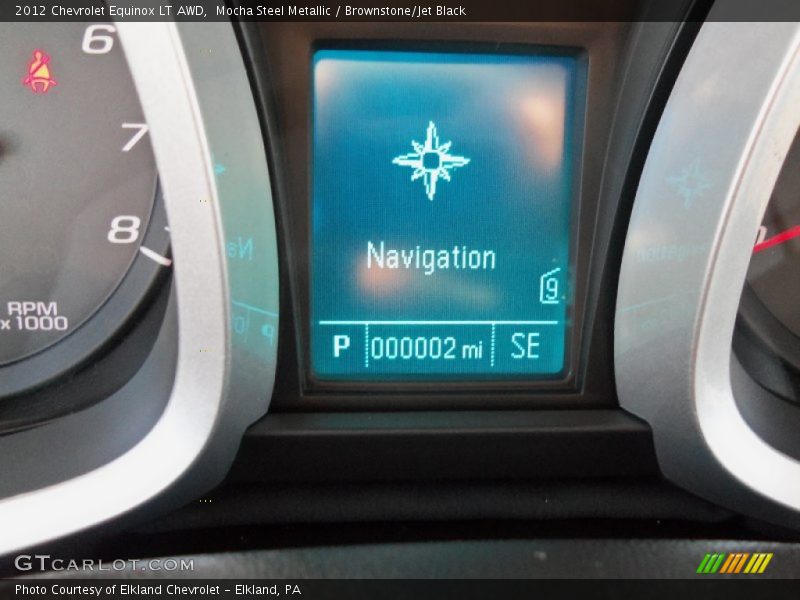 Mocha Steel Metallic / Brownstone/Jet Black 2012 Chevrolet Equinox LT AWD