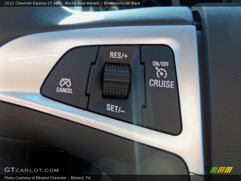 Mocha Steel Metallic / Brownstone/Jet Black 2012 Chevrolet Equinox LT AWD