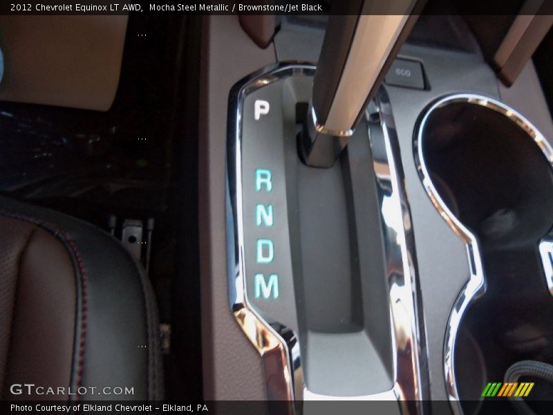 Mocha Steel Metallic / Brownstone/Jet Black 2012 Chevrolet Equinox LT AWD