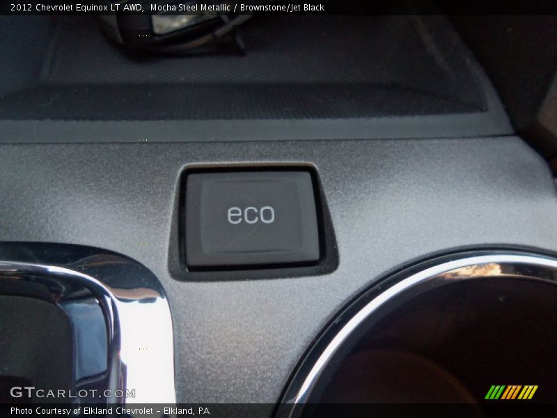 Mocha Steel Metallic / Brownstone/Jet Black 2012 Chevrolet Equinox LT AWD